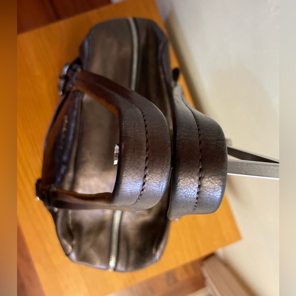 Prada Brown Leather Handbag - Picture 8 of 16